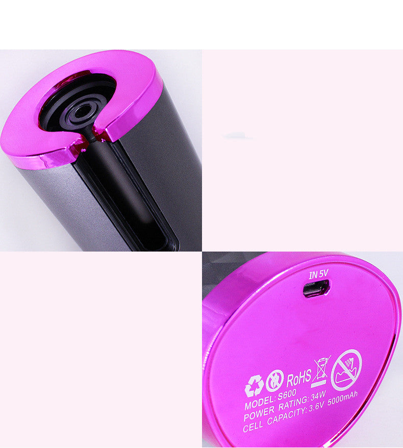 PinkNova™ Fer à Boucler Automatique Rechargeable - Pink Nova