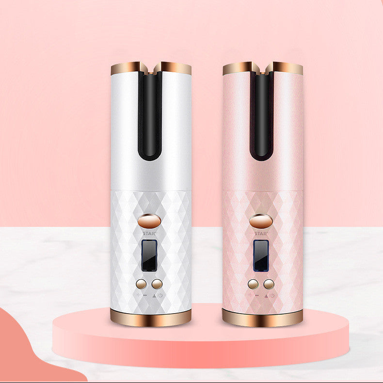 PinkNova™ Fer à Boucler Automatique Rechargeable - Pink Nova