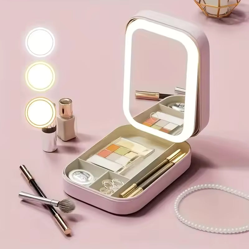 PinkNova™ Boîte à Maquillage LED - Pink Nova