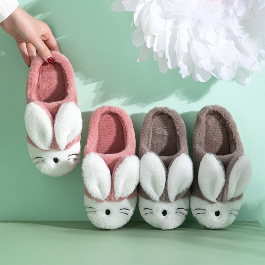 PinkNova™ Chaussons Peluche Lapin - Pink Nova