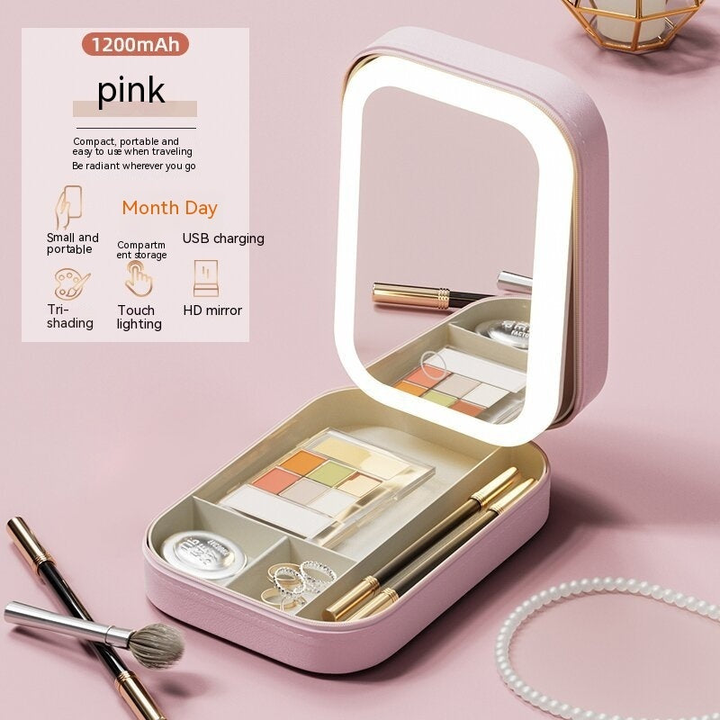 PinkNova™ Boîte à Maquillage LED - Pink Nova